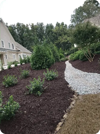 Mulch Installation by Moreno Landscaping