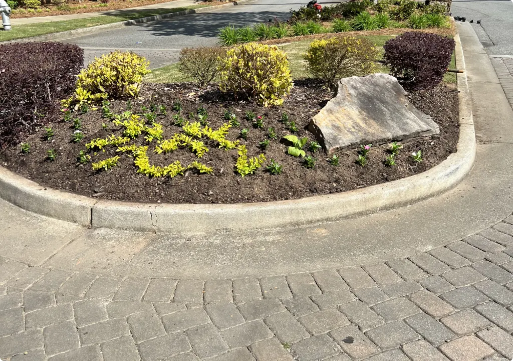 Landscaping project near Johns Creek, GA