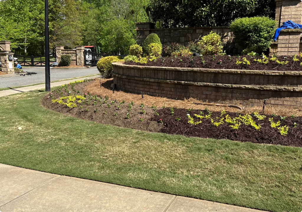 Landscaping project near Marietta, GA