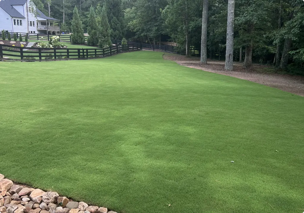 Landscaping project near Cherokee County, GA